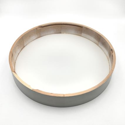 Lampa sufitowa NATURAL 5xE27/15W/230V śr. 47,5 cm sosna/biała