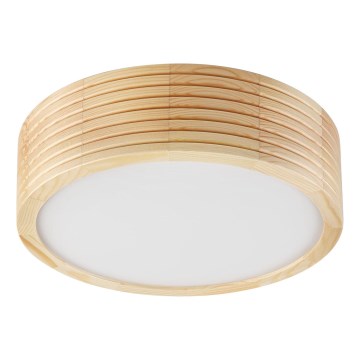 Lampa sufitowa NATURAL MODERN 1xE27/15W/230V śr. 27,5 cm sosna