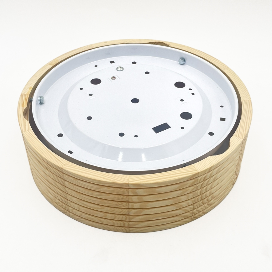 Lampa sufitowa NATURAL MODERN 1xE27/15W/230V śr. 27,5 cm sosna