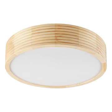 Lampa sufitowa NATURAL MODERN 2xE27/15W/230V śr. 37,5 cm sosna