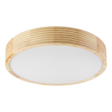 Lampa sufitowa NATURAL MODERN 3xE27/15W/230V śr. 47,5 cm sosna