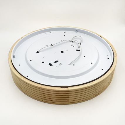 Lampa sufitowa NATURAL MODERN 3xE27/15W/230V śr. 47,5 cm sosna