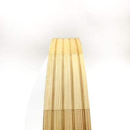 Lampa sufitowa NATURAL MODERN SLIM 2xE27/15W/230V śr. 37,5 cm sosna