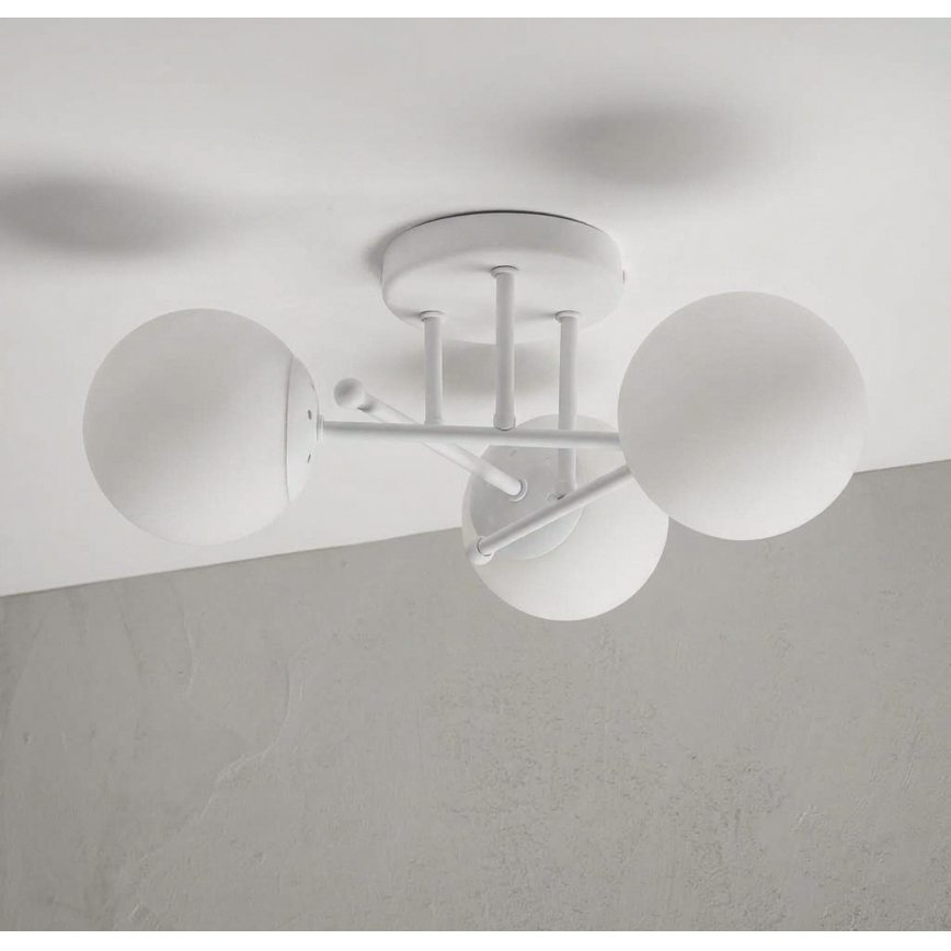 Lampa sufitowa natynkowa MALENA 3xE14/5W/230V biała