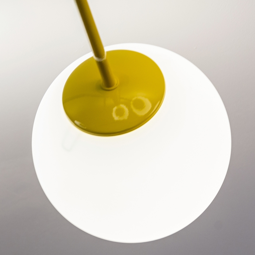 Lampa sufitowa natynkowa MOON 6xE27/15W/230V turkusowa/żółta/niebieska