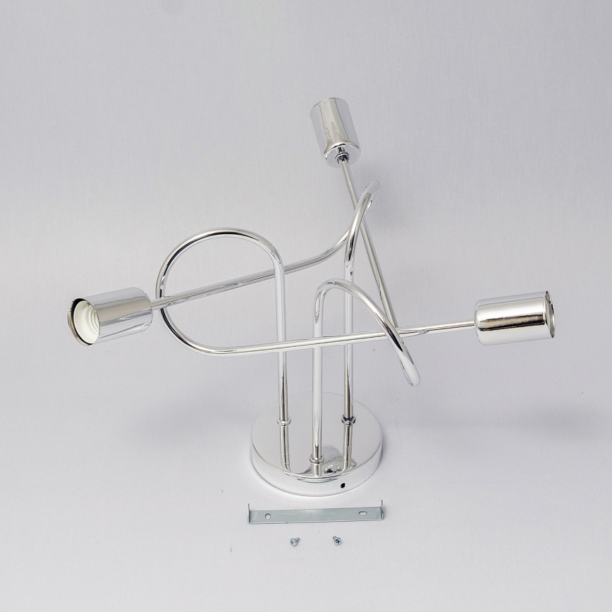 Lampa sufitowa natynkowa OXFORD 3xE27/15W/230V, błyszczący chrom