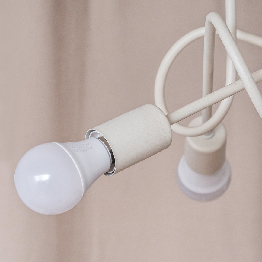 Lampa sufitowa natynkowa OXFORD 3xE27/15W/230V kremowa