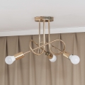 Lampa sufitowa natynkowa OXFORD 3xE27/15W/230V złota
