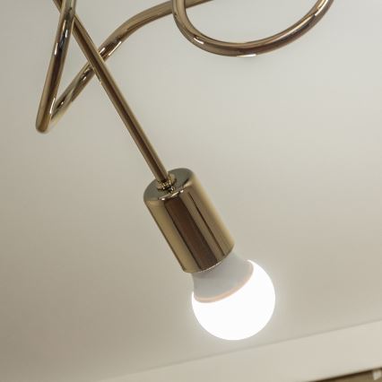 Lampa sufitowa natynkowa OXFORD 3xE27/15W/230V złota
