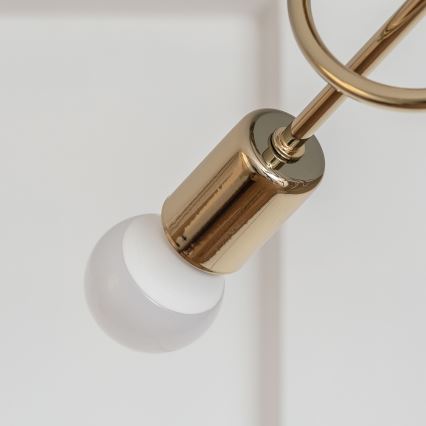 Lampa sufitowa natynkowa OXFORD 3xE27/15W/230V złota