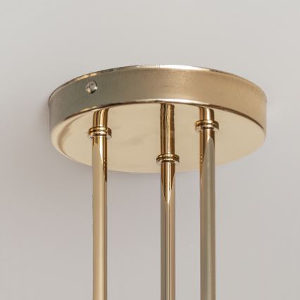 Lampa sufitowa natynkowa OXFORD 3xE27/15W/230V złota