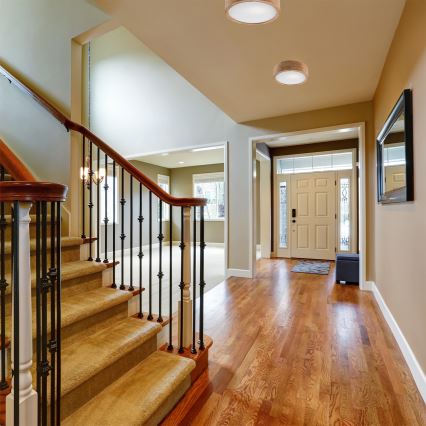 Lampa sufitowa OAK 1xE27/60W/230V dąb ? 27,5 cm