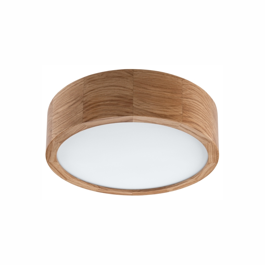 Plafon łazienkowy OAK 2xE27/15W/230V IP54 dąb ø 27 cm
