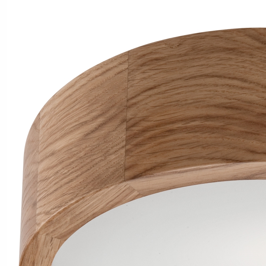 Plafon łazienkowy OAK 2xE27/15W/230V IP54 dąb ø 27 cm