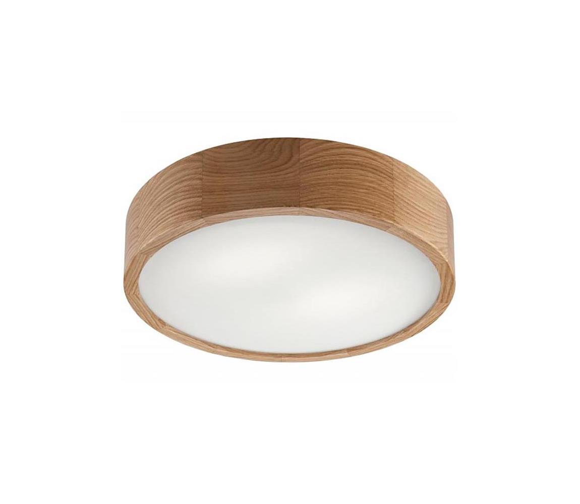 Lampa sufitowa OAK 2xE27/60W/230V dąb ø 37,5 cm - FSC certyfikowano