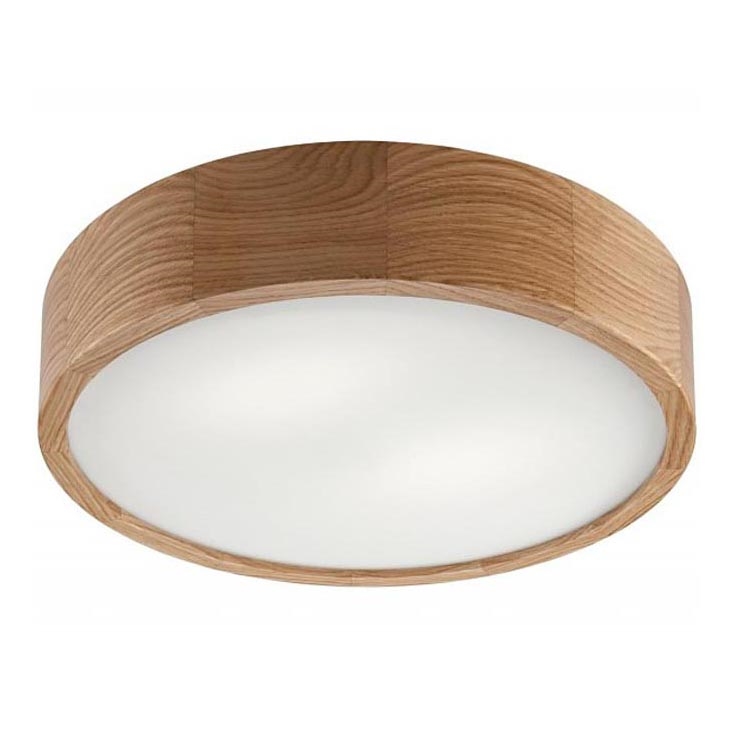 Lampa sufitowa OAK 2xE27/60W/230V dąb ø 37,5 cm