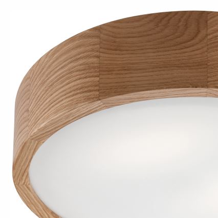 Lampa sufitowa OAK 2xE27/60W/230V dąb ø 37,5 cm
