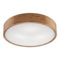 Lampa sufitowa OAK 3xE27/60W/230V dąb ø 47,5 cm