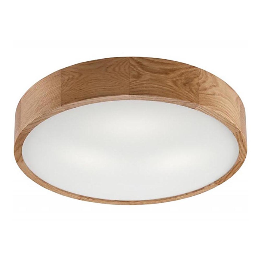 Lampa sufitowa OAK 3xE27/60W/230V dąb ø 47,5 cm