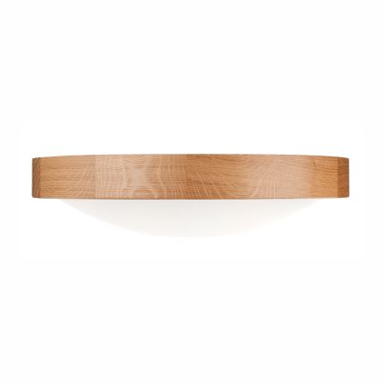 Lampa sufitowa OAK SLIM 2xE27/60W/230V dąb ø 37 cm - certyfikat FSC