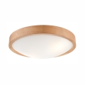 Lampa sufitowa OAK SLIM 2xE27/60W/230V dąb ø 37 cm