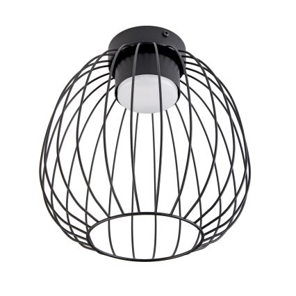 Lampa sufitowa OVELLA 1xGX53/10W/230V śr. 25 cm czarna