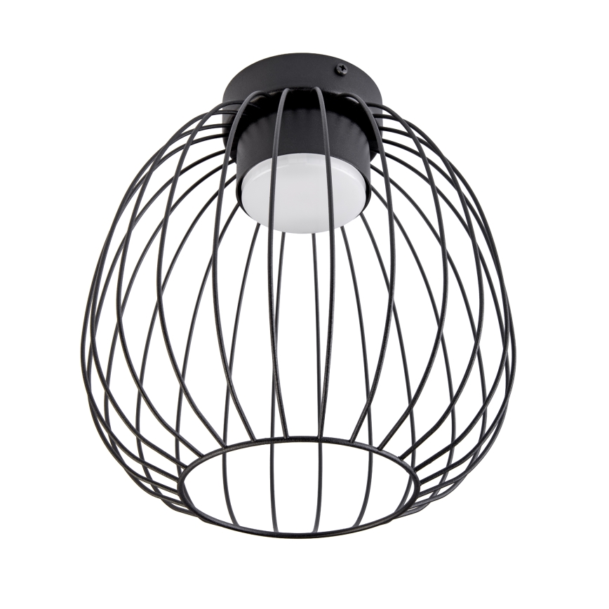 Lampa sufitowa OVELLA 1xGX53/10W/230V śr. 25 cm czarna