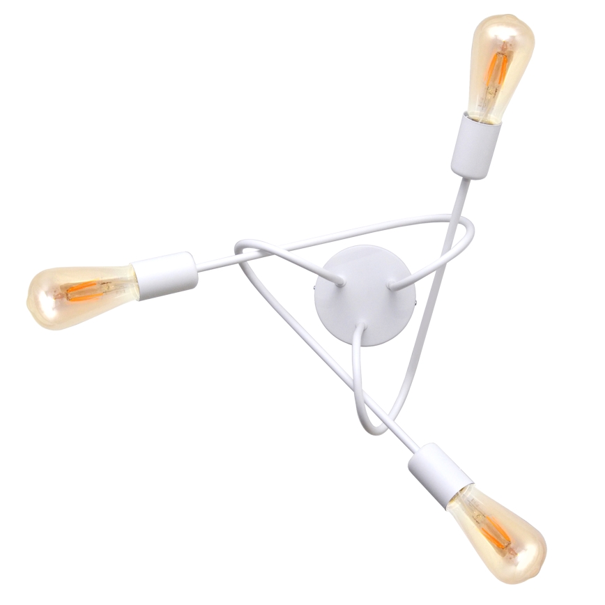 Lampa sufitowa OXFORD 3xE27/15W/230V biały
