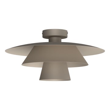 Lampa sufitowa PLATO 1xE27/15W/230V śr. 32 cm beżowa