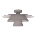 Lampa sufitowa PLATO 1xE27/15W/230V śr. 32 cm kremowa