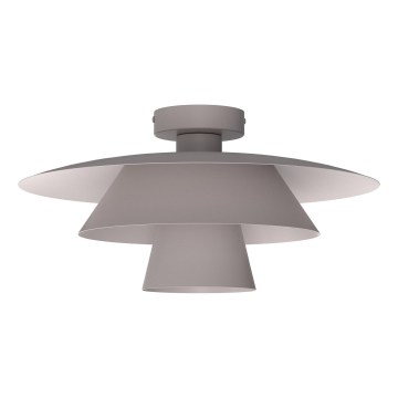 Lampa sufitowa PLATO 1xE27/15W/230V śr. 32 cm kremowa