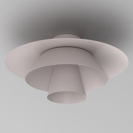 Lampa sufitowa PLATO 1xE27/15W/230V śr. 32 cm kremowa