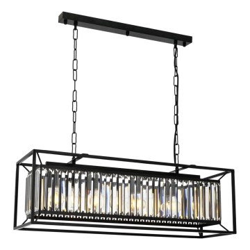 Lampa sufitowa PUNE 4xE27/40W/230V czarna