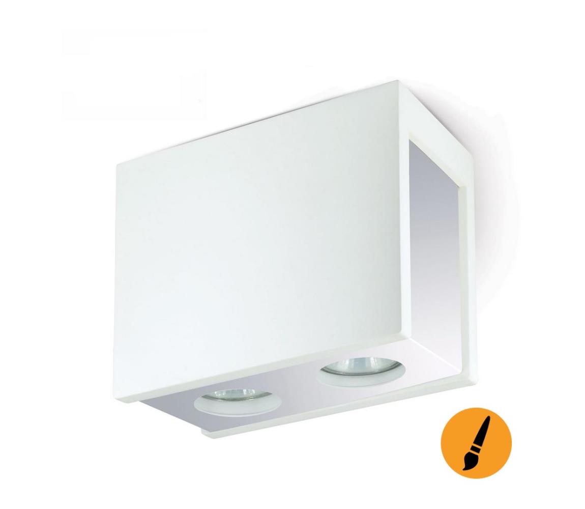 Lampa sufitowa punktowa PURO CHROME 2xGU10/25W/230V