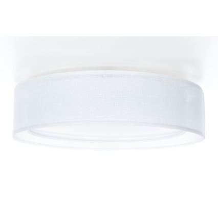 Lampa sufitowa PURO 2xE27/40W/230V śr. 50 cm biała
