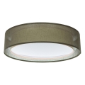Lampa sufitowa PURO 2xE27/40W/230V śr. 50 cm zielona