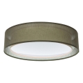 Lampa sufitowa PURO 2xE27/40W/230V śr. 60 cm zielona