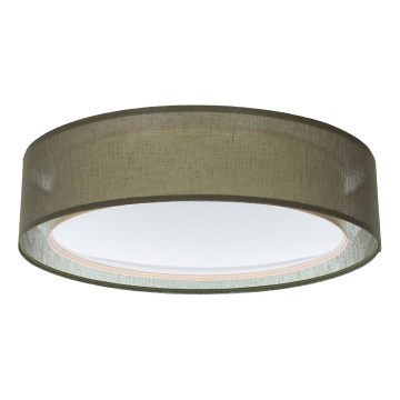 Lampa sufitowa PURO 2xE27/40W/230V śr. 60 cm zielona