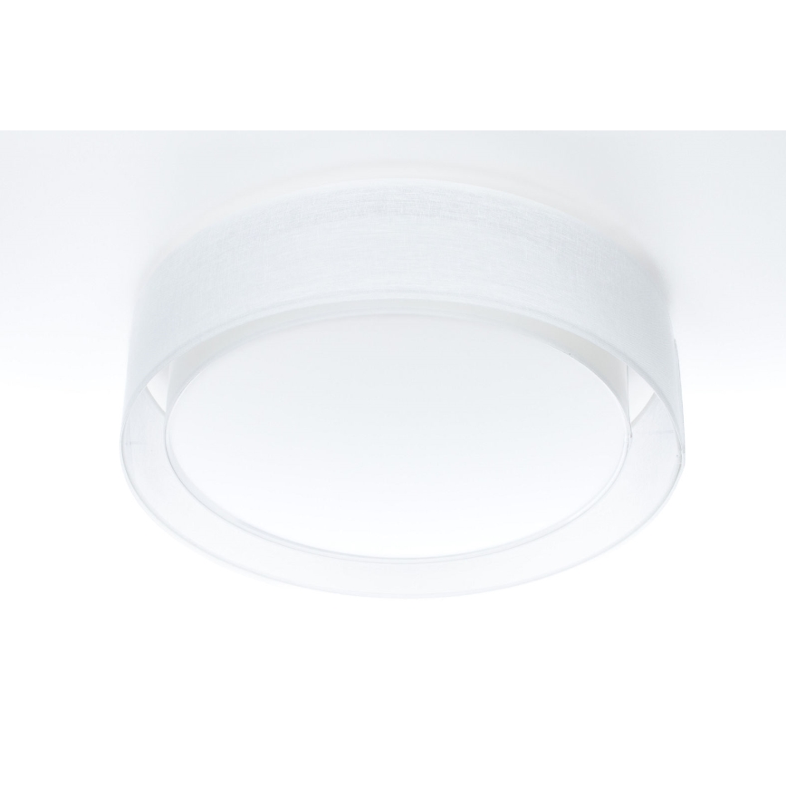 Lampa sufitowa PURO 2xE27/40W/230V Ø 60 cm biała