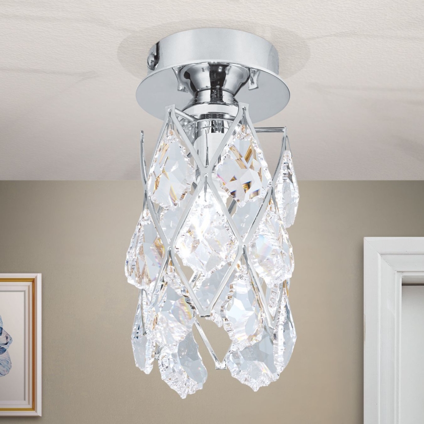 Lampa sufitowa RITA 1xG9/40W/230V Ø 9 cm chrom błyszczący