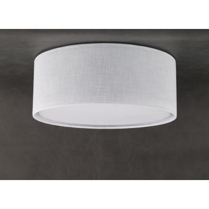 Lampa sufitowa RONDO 4xE27/15W/230V śr. 45 cm biała