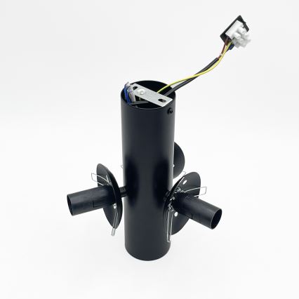 Lampa sufitowa SFERIO 3xE14/5W/230V czarna/przydymiona
