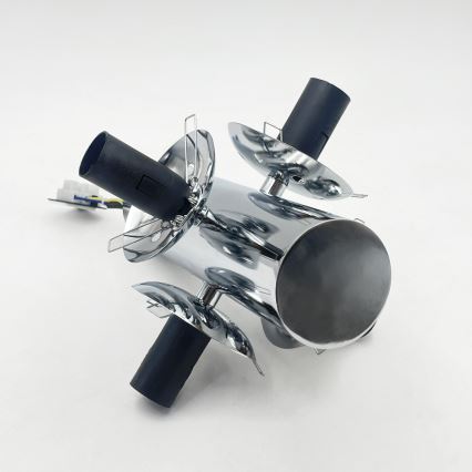 Lampa sufitowa SFERIO 4xE14/5W/230V, błyszczący chrom z przezroczystymi kloszami