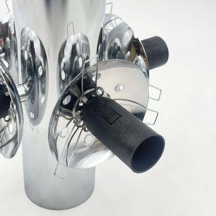 Lampa sufitowa SFERIO 4xE14/5W/230V, błyszczący chrom z przezroczystymi kloszami