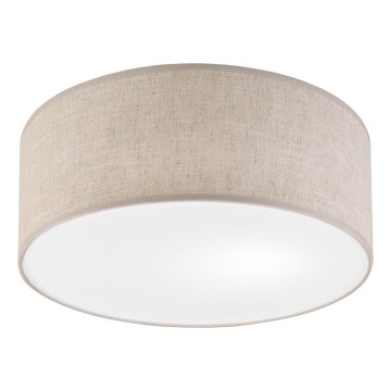 Lampa sufitowa SIRJA 1xE27/15W/230V śr. 35 cm beżowa