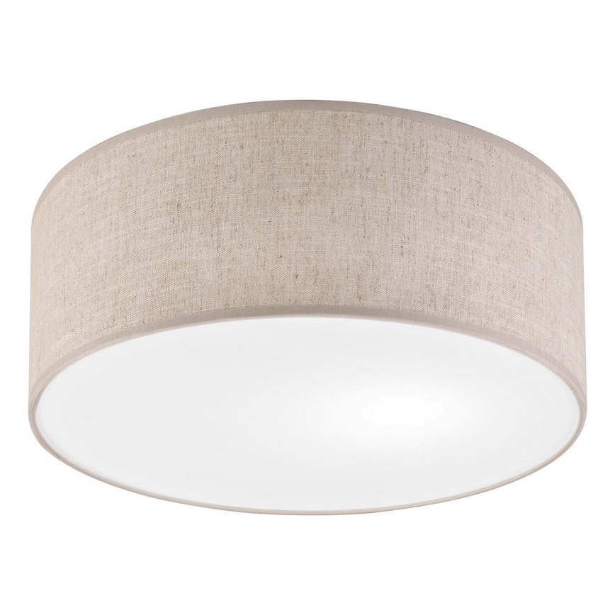 Lampa sufitowa SIRJA 1xE27/15W/230V śr. 35 cm beżowa