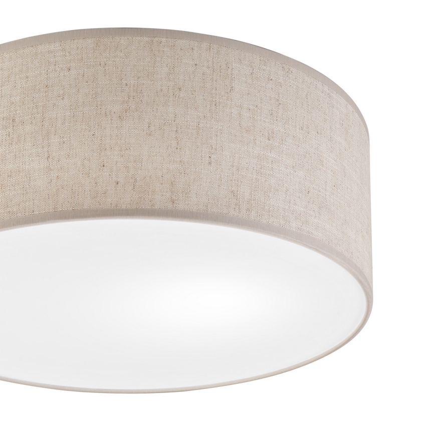 Lampa sufitowa SIRJA 1xE27/15W/230V śr. 35 cm beżowa
