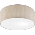 Lampa sufitowa SIRJA 1xE27/15W/230V, średnica 35 cm, beżowa