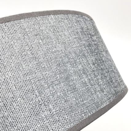 Lampa sufitowa SIRJA 1xE27/15W/230V, średnica 35 cm, szara