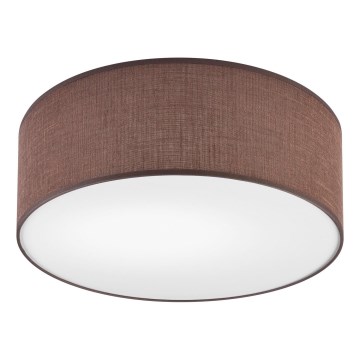 Lampa sufitowa SIRJA 1xE27/60W/230V śr. 35 cm brązowa